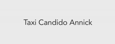 Taxi Candido Annick