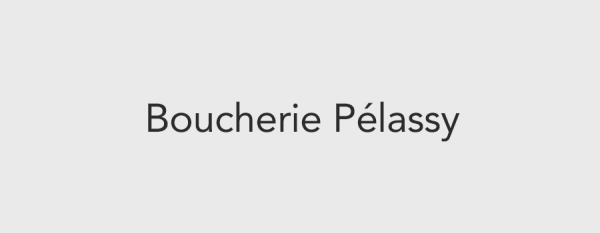 Boucherie Pélassy