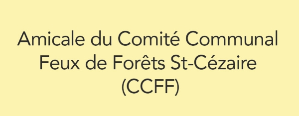 Amicale du Comité Communal Feux de Forêts St-Cézaire (CCFF)
